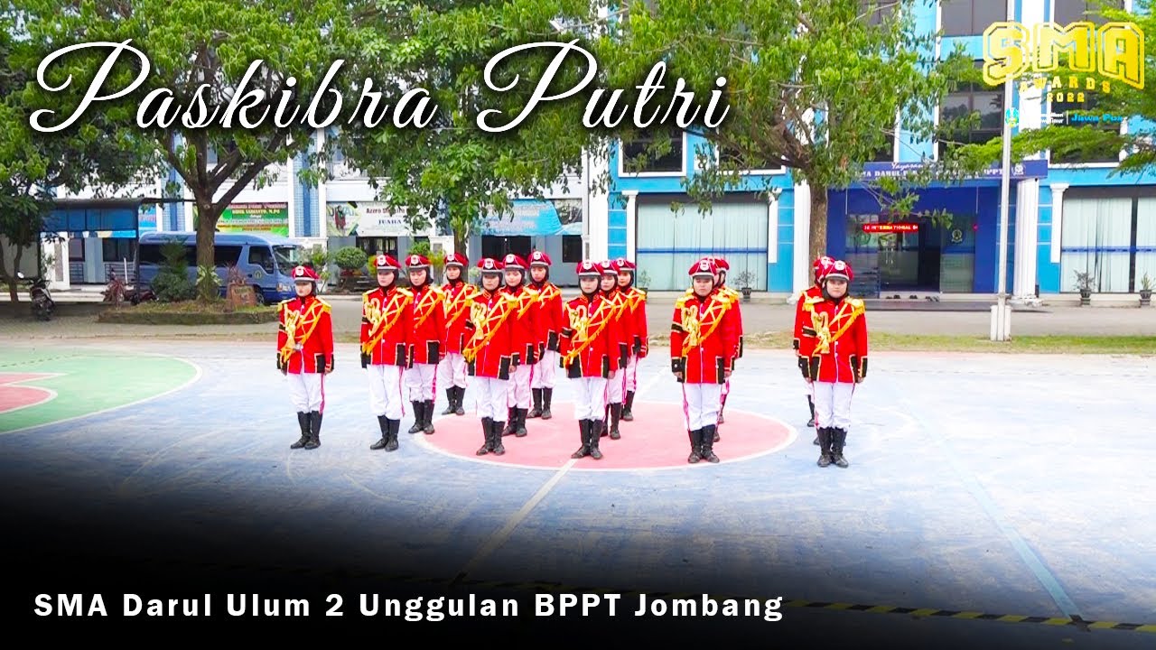 Jawa Pos SMA Awards 2022 – Paskibra Putri – SMA Darul Ulum 2 Unggulan BPPT Jombang