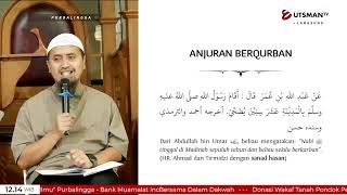 LIVE Motivasi Untuk Berkurban - Ustadz Abdullah Zaen, Lc. M.A.