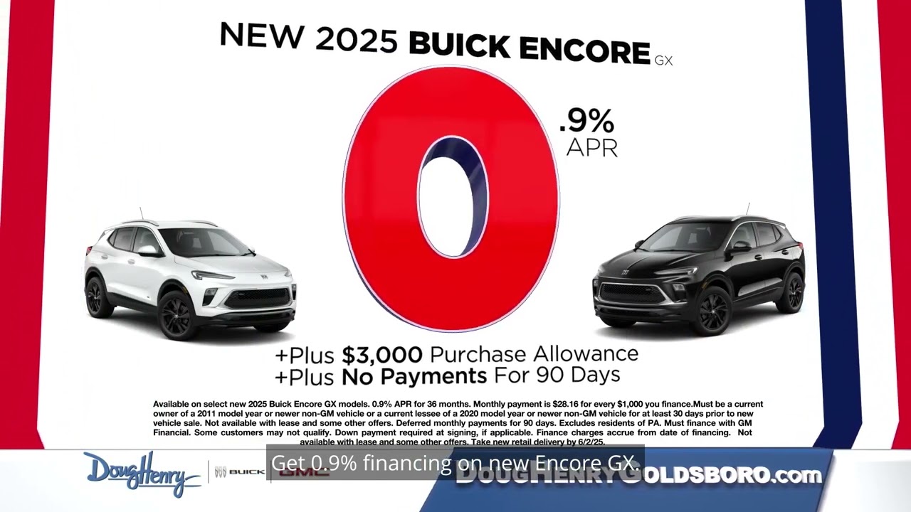 Memorial Day Sale at Doug Henry Buick GMC