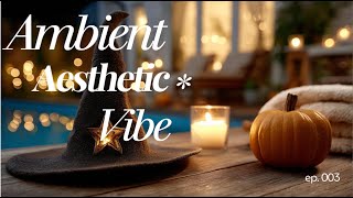 Cozy Halloween Ambience | Soft Autumn Aesthetic, Flickering Candles, and Gentle Spooky Vibes screenshot 2