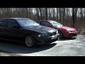 Honda Civic 1,6MT vs BMW 523i E39