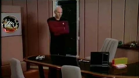 Captain Picard is given lesson in humanity.