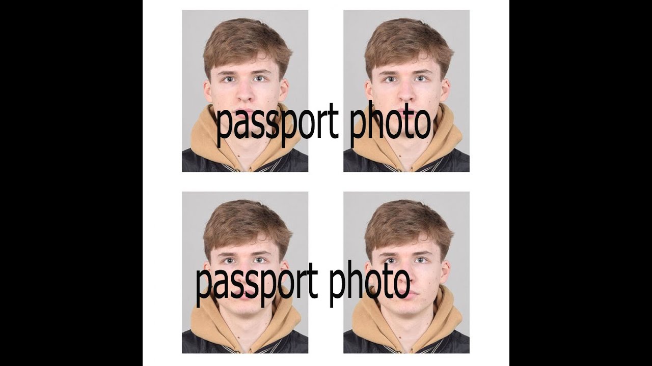 size of passport photo