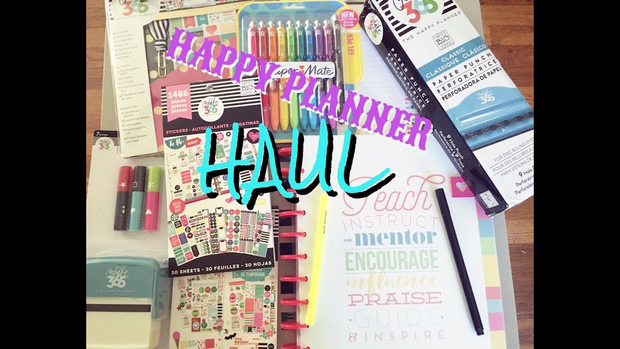 Michaels Happy Planner Haul NEW Release Products YouTube michaels-happy-planner-haul-new-release-products-youtube