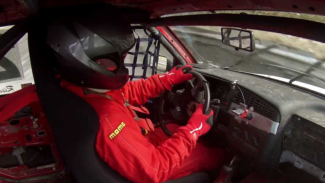 Bilcross A-Finale Crash