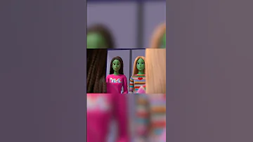 Turning Green Barbie Shorts 