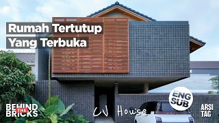 Rumah Modern Tropis Adem & Terang dengan Material Alami