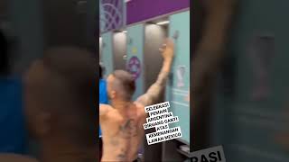 Kehebohan Pemain Argentina Diruang Ganti