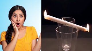 Candle seesaw experiment conclusion | candle balance | science  #shorts #viral #shortvideo #science