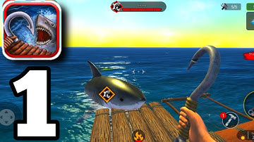 Raft Survival: Ocean Nomad - Simulator - Gameplay Part 1