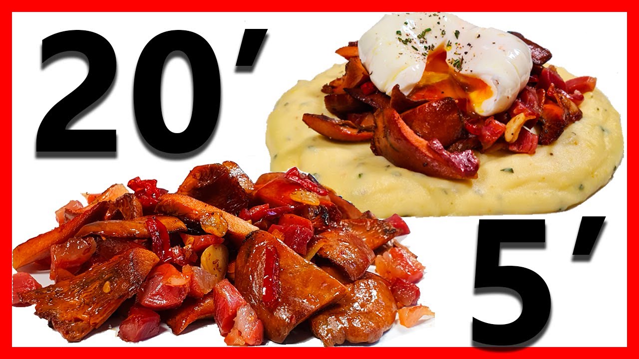 Níscalos al Ajillo con Jamón 2 Recetas Fácil y Rápidas 🍄🔝