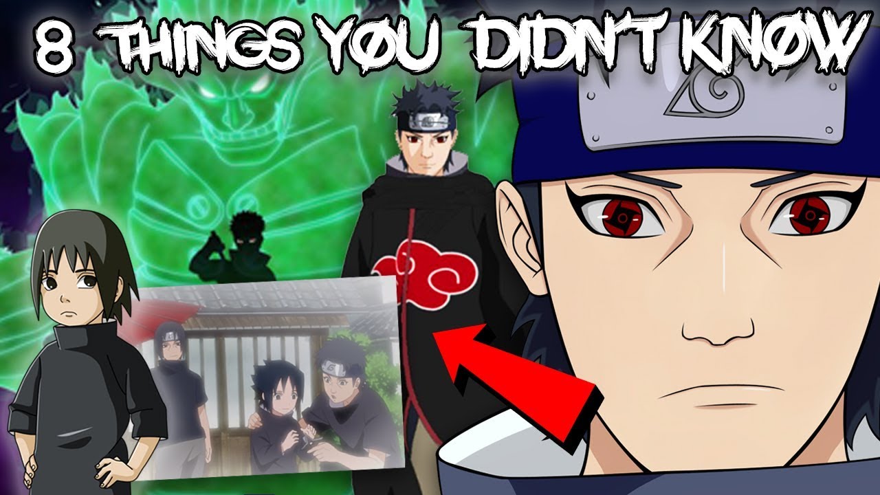 8 Things You Didnt Know About Shisui Uchiha Boruto Naruto