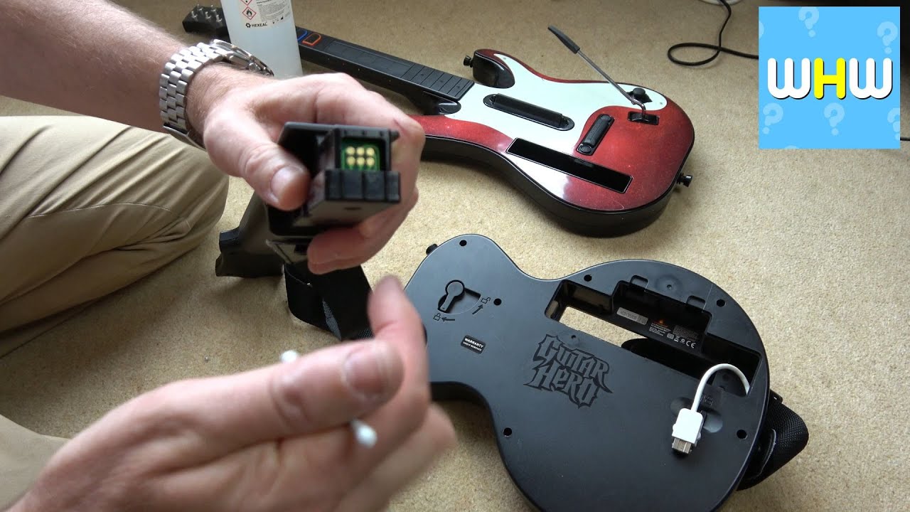 Как исправить неработающие кнопки на гитаре Guitar Hero