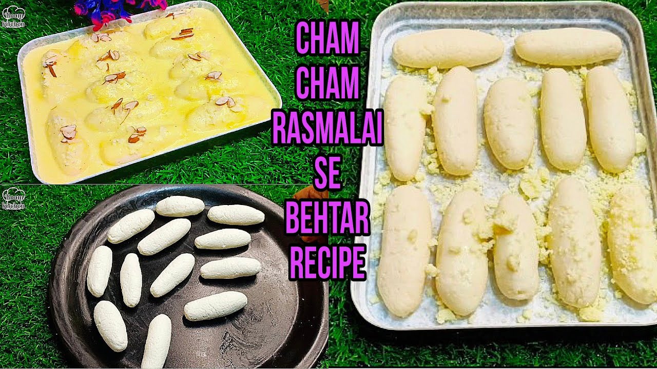 Chom - Chom Sweet Recipe | Rasmalai Jesi Lekin Rasmalai Nhi | Kolkata ...