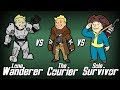 Lone Wanderer vs The Courier vs Sole Survivor - Who Wins? (Round 1)