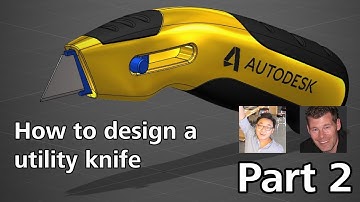 How to design a utility knife in Fusion 360 - Part 2