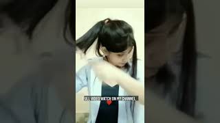 hair style girl | messy hair bun | pls watch full video on my channel @ShinewithAkanksha