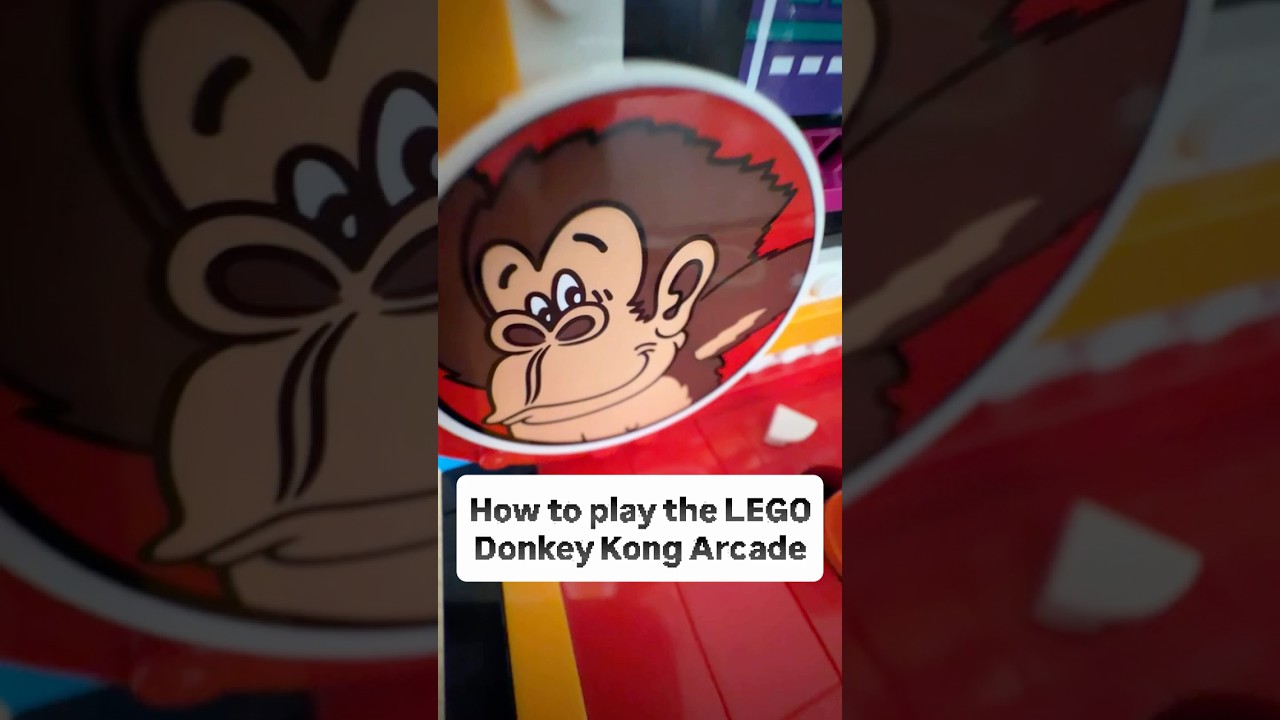 How to play the new LEGO Donkey Kong Arcade How to play the new LEGO Donkey Kong Arcade