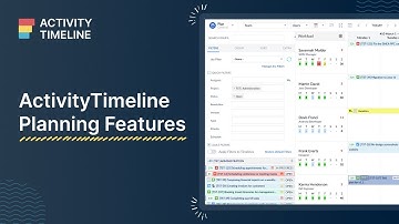 Video Tutorial: ActivityTimeline Planning Features