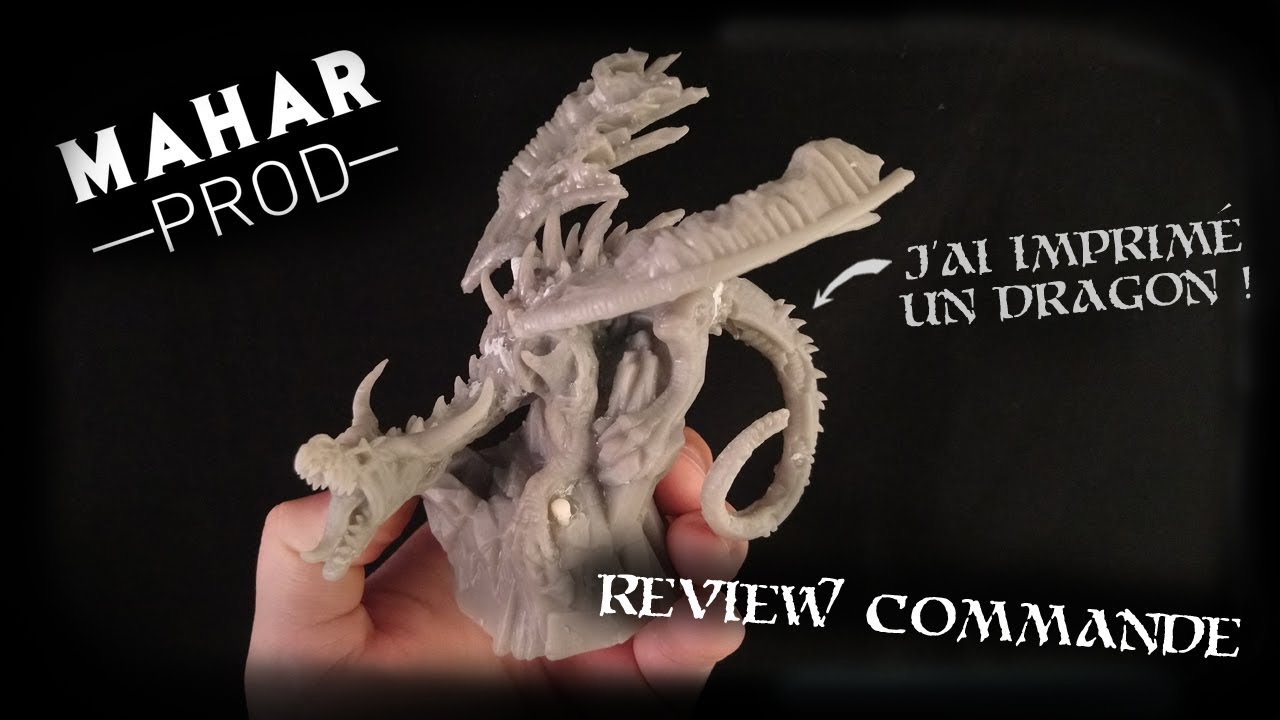 Review Dragon Zombie Imprimé 3D 
