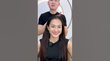 Kiểu tóc trước hay sau đẹp hơn ạ? | 1900 HAIR #shorts