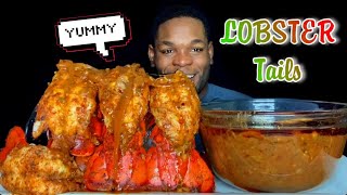 GIANT LOBSTER TAILS SEAFOOD BOIL MUKBANG | BOILED EGGS MUKBANG | SEAFOOD BOIL