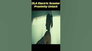 OLA Electric Scooter Proximity Unlock #shorts #ytshorts #youtubeshorts