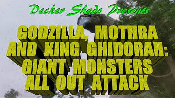 Godzilla Mothra and King Ghidorah Giant Monsters All-Out Attack Review