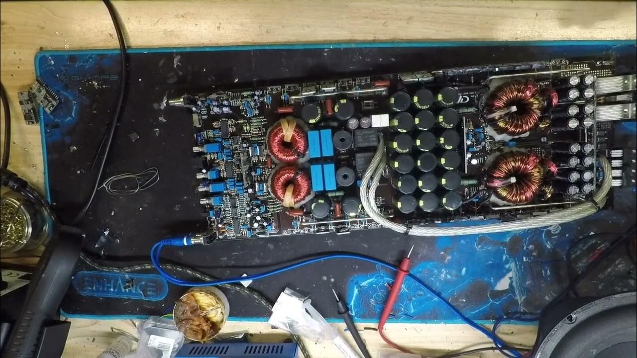 Troubleshooting and repair of a DD audio M3B amplifier YouTube