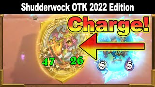 Huge Shudderwock With CHARGE OTK! Interaction Combo! Throne of the Tides Mini-Set | Hearthstone