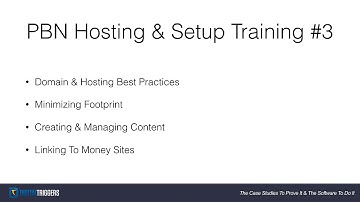 Building A Private Blog Network Part 3