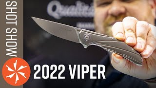 Новые ножи Viper на выставке SHOT Show 2022 - KnifeCenter.com