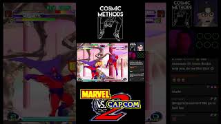 MvC2 Highlight!! Training Mode Pays Off!! #marvel #fightinggames #mvc2 #gaming #marvelvscapcom2
