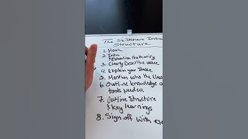 The SkillShare course intro structure