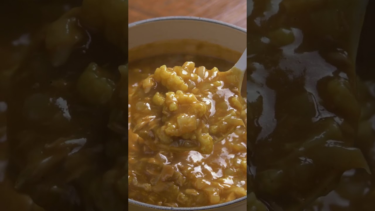 Tuna and Cauliflower Curry (S&B Golden Curry)