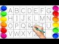 Abcd | A for Apple B for Boll | A to Z Alphabet Letters | Learn Educational kids video