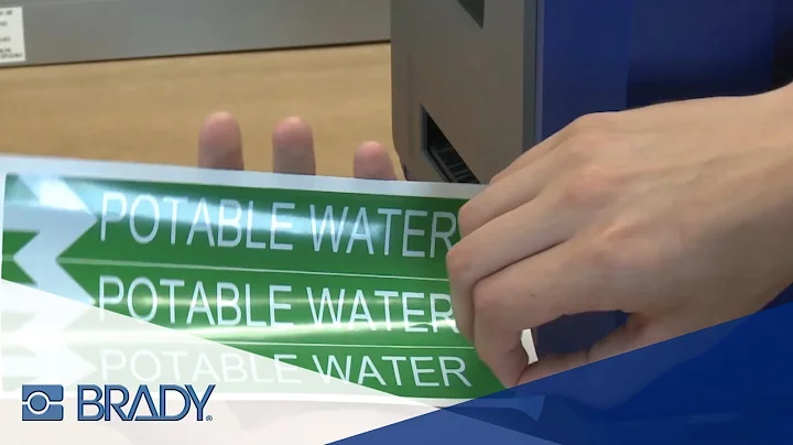 How to Create Multi-Up Pipe Markers on your Brady BBP37 Printer