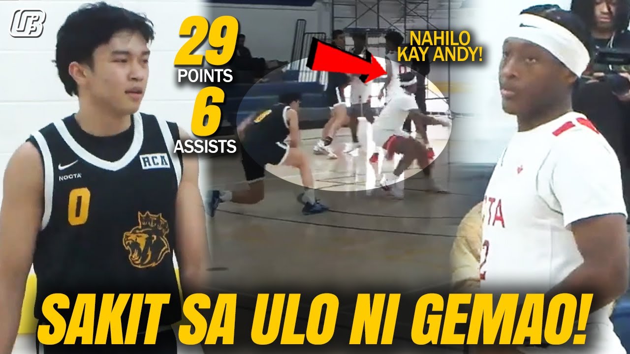 NAHILO BANTAY ni Andy Gemao! Hindi nila MAPIGILAN ang PINOY, 29PTS-6AST-3REB-3STL MONSTER GAME!