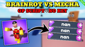 *NEW* Brainrot VS Mecha Script (INF GEMS) PASTEBIN