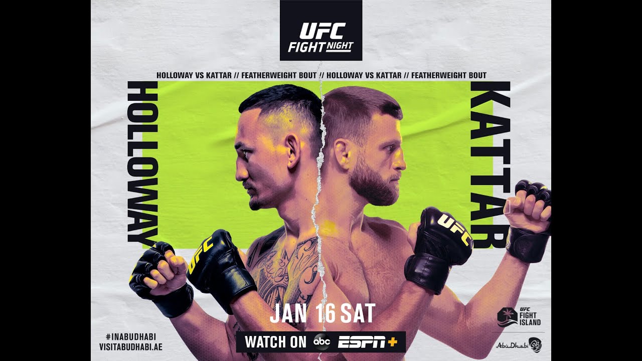UFC on ABC: Max Holloway vs Calvin Kattar | Live Coverage - MMAWeekly.com UFC on ABC: Max Holloway vs Calvin Kattar | Live Coverage - MMAWeekly.com