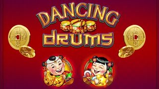 Dancing Drums Slot Machine Live Play | SEASON 5 | EPISODE #23