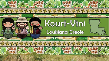 The Sound of the Kouri-Vini / Louisiana Creole language (Numbers, Greetings, Words & Sample Text)