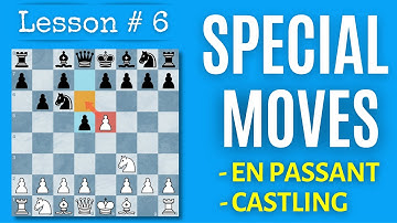 Chess Lesson # 6: Special moves: promotion, castling, and en passant | How to play Chess correctly