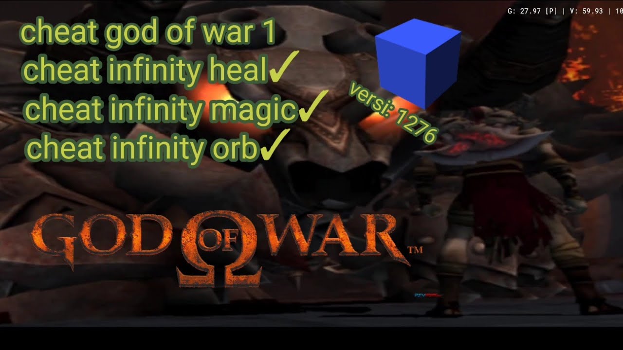 cheat god of war 1, aethersx2 emulator, cheat infinity heal, infinity ...