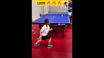 Chinese kid showing how to play table tennis 🏓 👏👏👏👏 #shorts #kids #sports