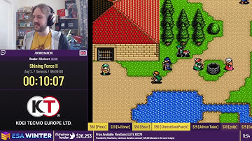 Shining Force II [Any%] by BOWIEtheHERO - #ESAWinter21