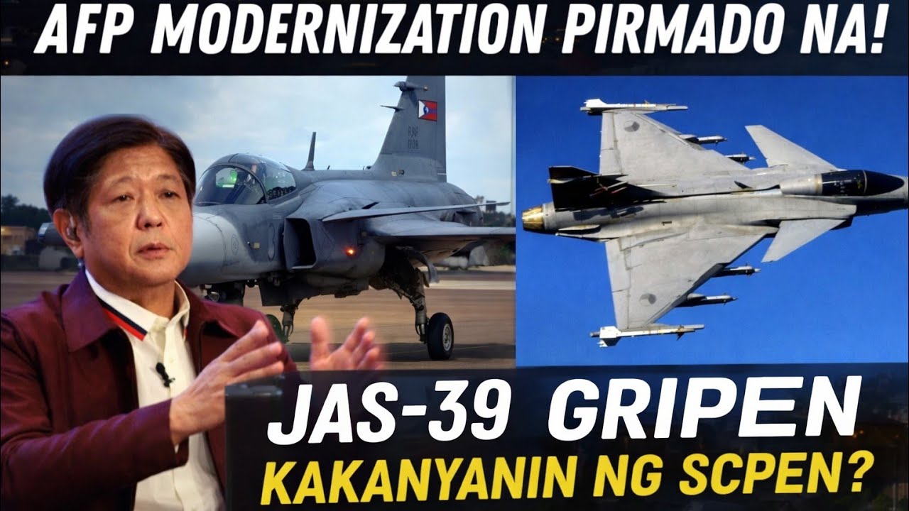 MAS MALAKING BUDGET NG AFP MODERNIZATION PIRMADO NA! JAS-39 GRIPEN KAKAYANIN NA BA NG PILIPINAS?
