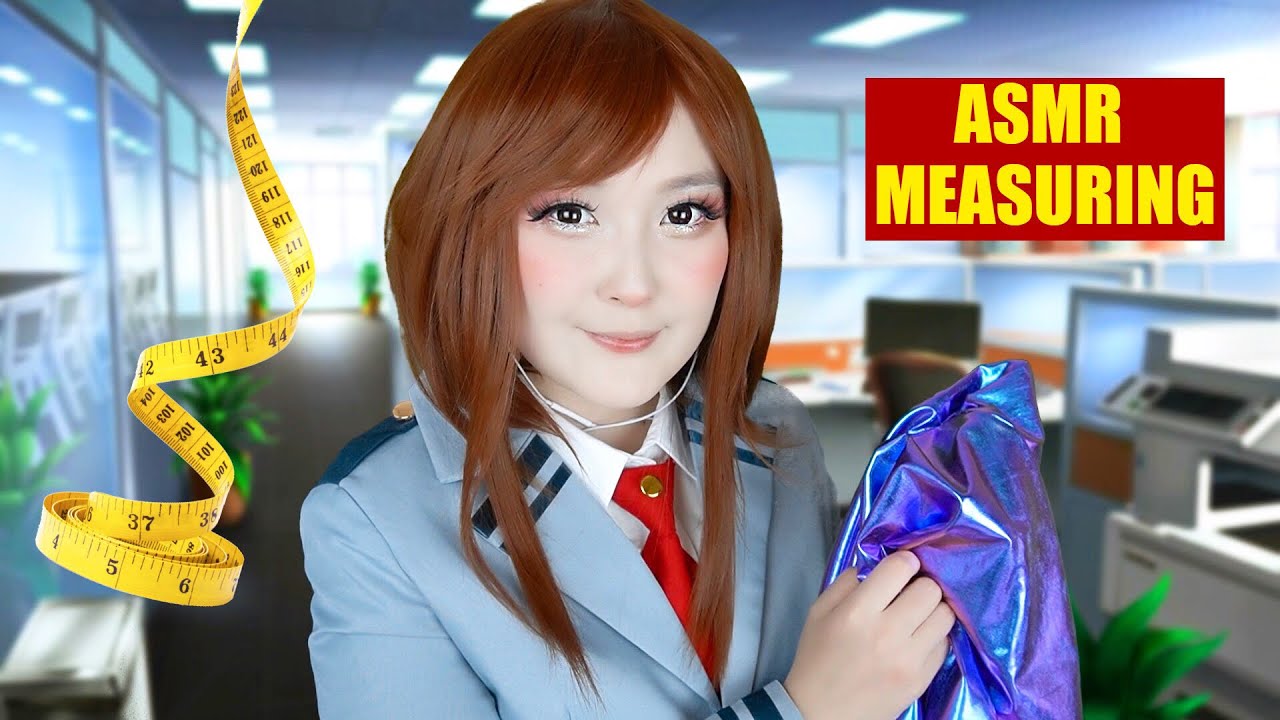 АСМР Снимаю мерки ✨ ASMR Measuring 📐 Ochaco Uraraka