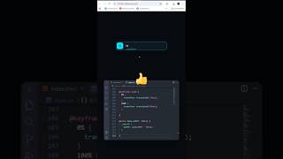 Modern Search Bar UI 🔍✨ Using HTML CSS & JavaScript | #short #html #webdevelopment