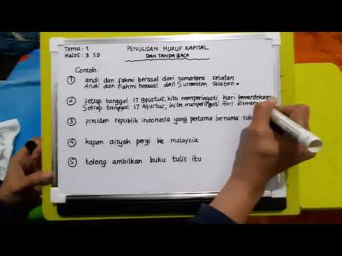 Panduan Lengkap: Menguasai Huruf Kapital dan Tanda Baca untuk Si Kecil Kelas 3 SD Panduan Lengkap: Menguasai Huruf Kapital dan Tanda Baca untuk Si Kecil Kelas 3 SD